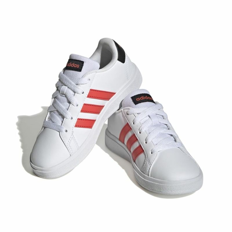 Chaussures casual enfant Adidas Grand Court 2.0 Blanc