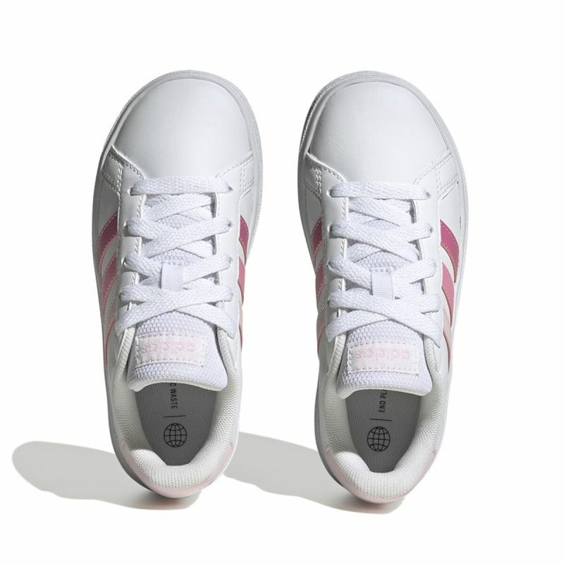 Chaussures casual enfant Adidas Grand Court 2.0 Blanc