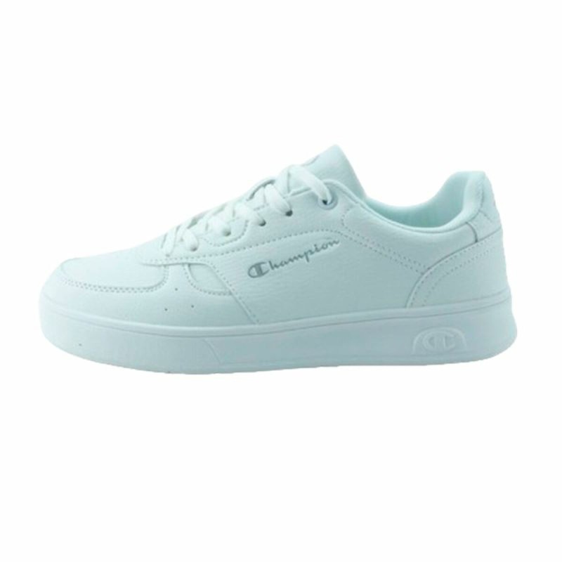 Chaussures de Sport pour Homme Champion Newman Low Cut Shoe Blanc Bleu clair