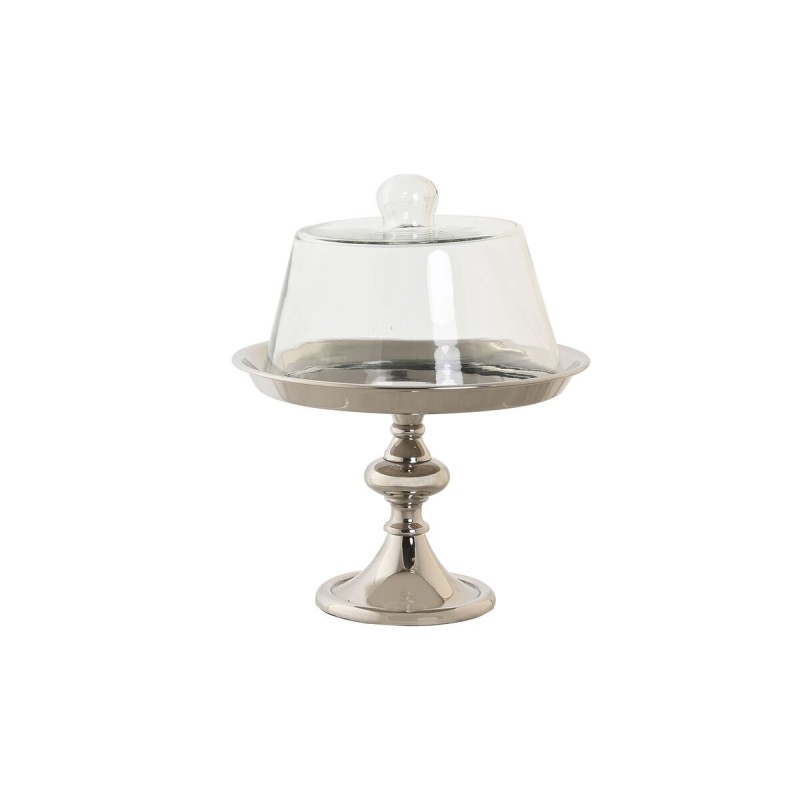 Centre de Table DKD Home Decor Argenté 19 x 19 x 22 cm