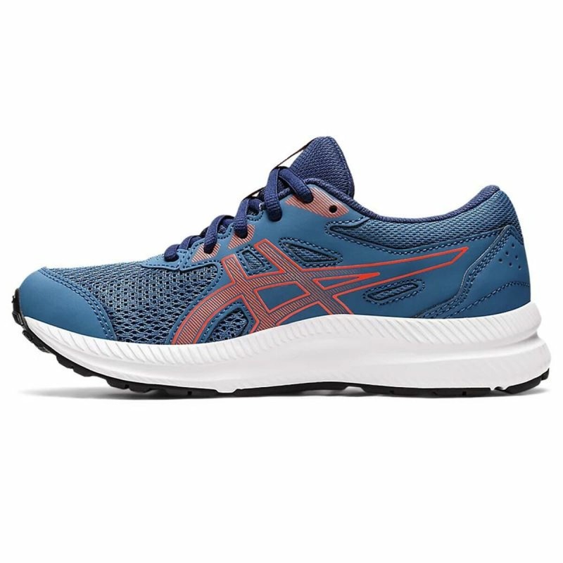 Chaussures de Running pour Enfants Asics Contend 8 Grade Bleu