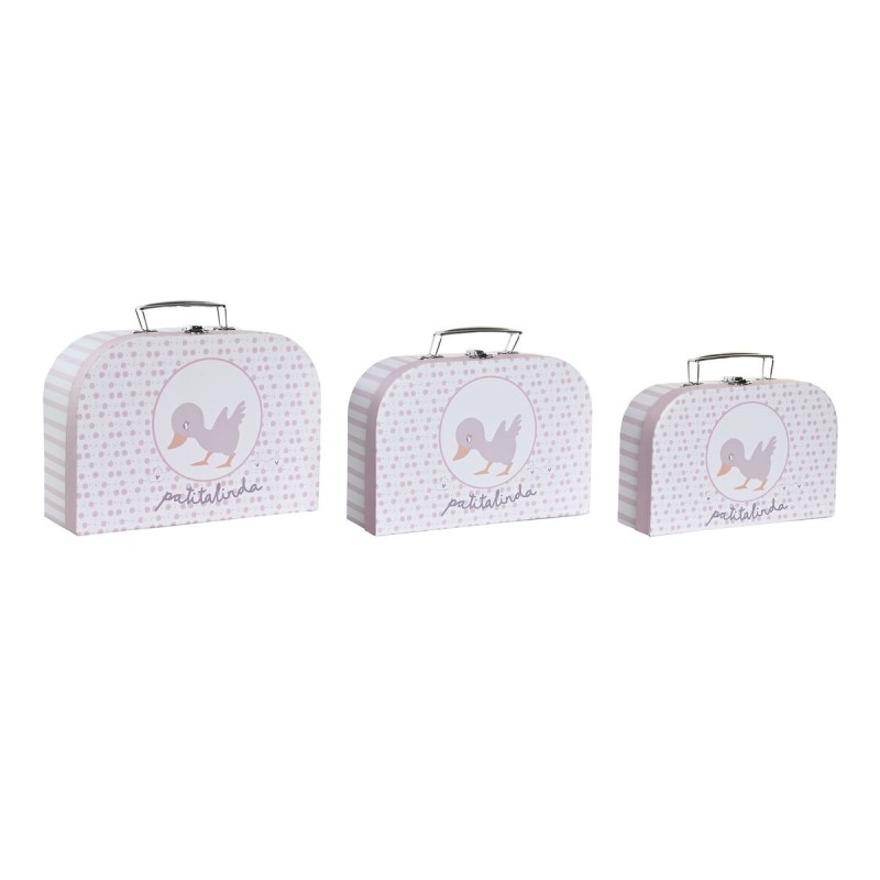 Set de boîtes décoratives DKD Home Decor 28 x 9