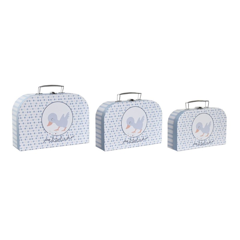 Set de boîtes décoratives DKD Home Decor 28 x 9