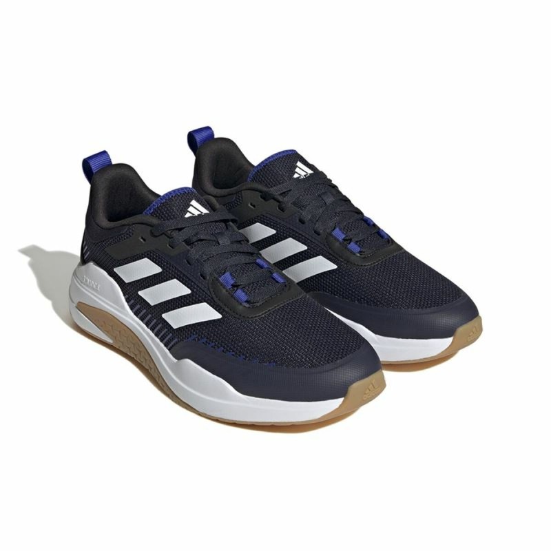 Chaussures de Sport pour Homme Adidas Trainer V Noir Blue marine