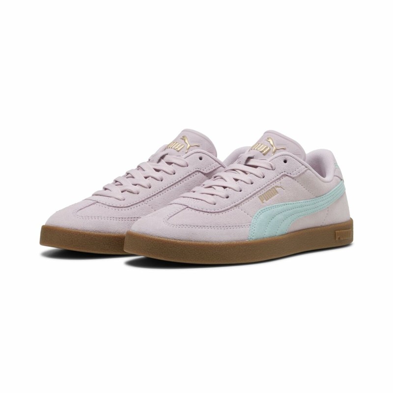 Baskets Casual pour Femme Puma CLUB II ERA SUEDE Rose