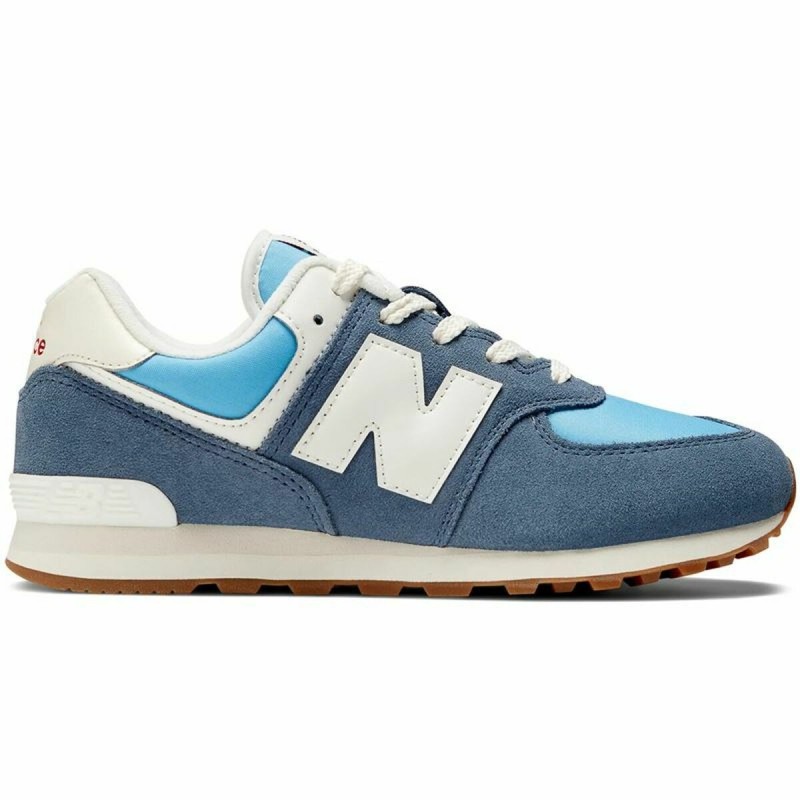 Chaussures de Sport pour Enfants New Balance 574 Lifestyle Bleu