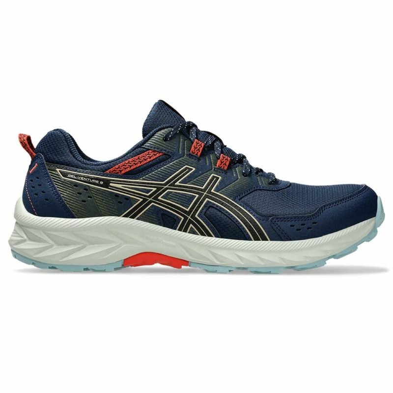 Chaussures de Sport pour Homme Asics Gel-Venture 9 Bleu Blue marine