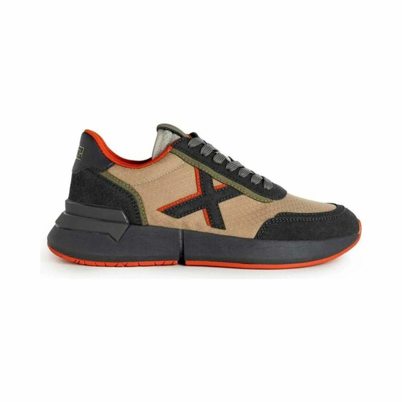 Chaussures casual homme Munich Versus 67 Noir Beige