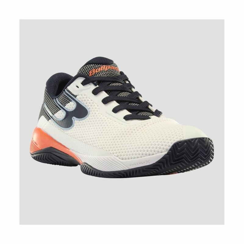 Chaussures de Padel pour Adultes Bullpadel Performance Grip 24V Blanc