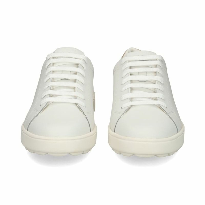 Baskets Casual pour Femme Geox Spherica Ecub-1 Blanc