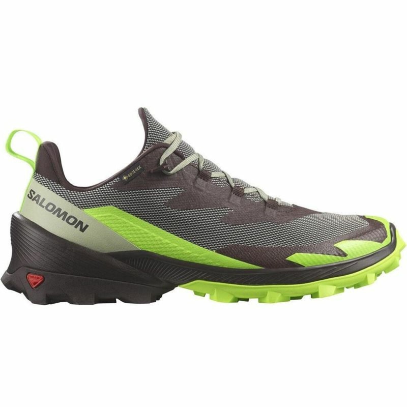 Chaussures de Sport pour Homme Salomon Cross Over 2 Gore-Tex Vert citron