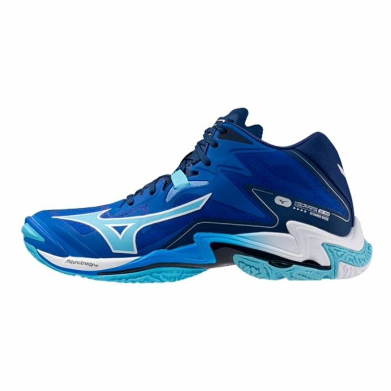 Chaussures de Sport pour Homme Mizuno Wave Lightning Z8 Mid Bleu Volleyball