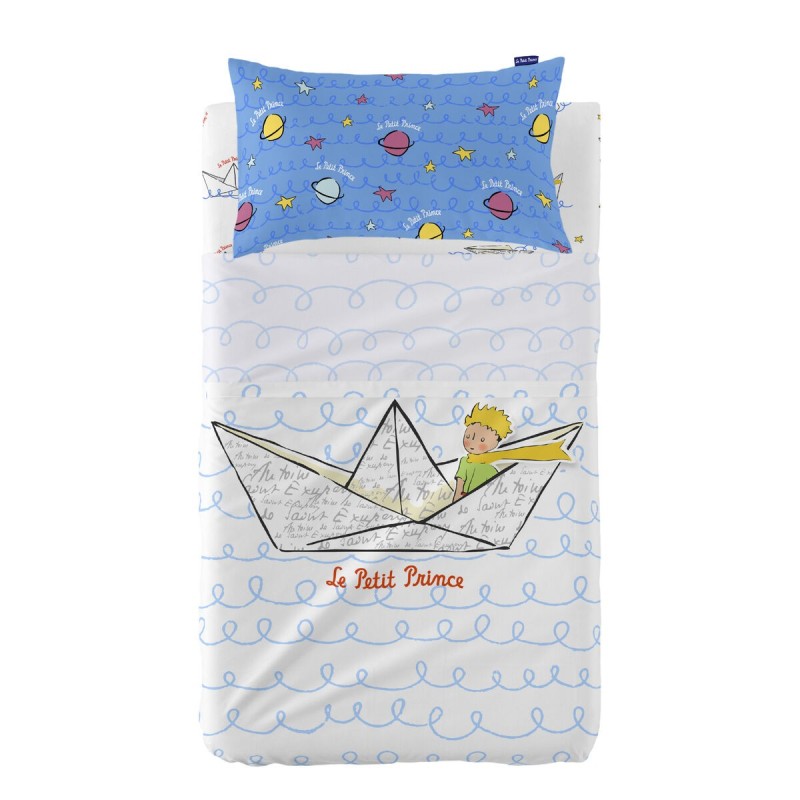 Jeu de draps HappyFriday Le Petit Prince Navire  Multicouleur Lit de bébé 2 Pièces