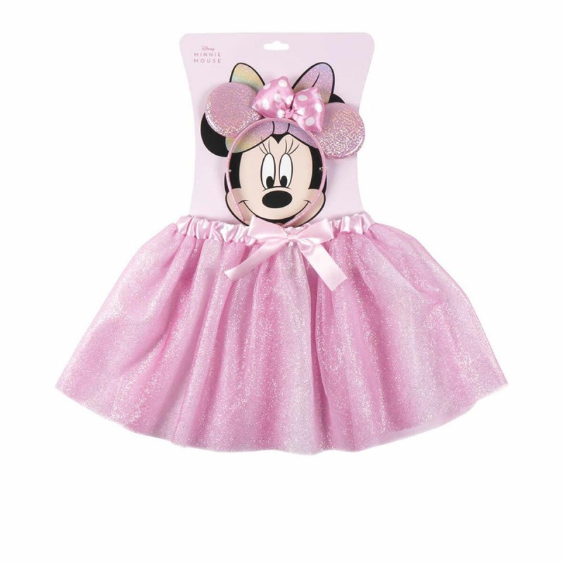 Déguisement enfant Disney Fantasia Rose Minnie Mouse (2 Pièces)