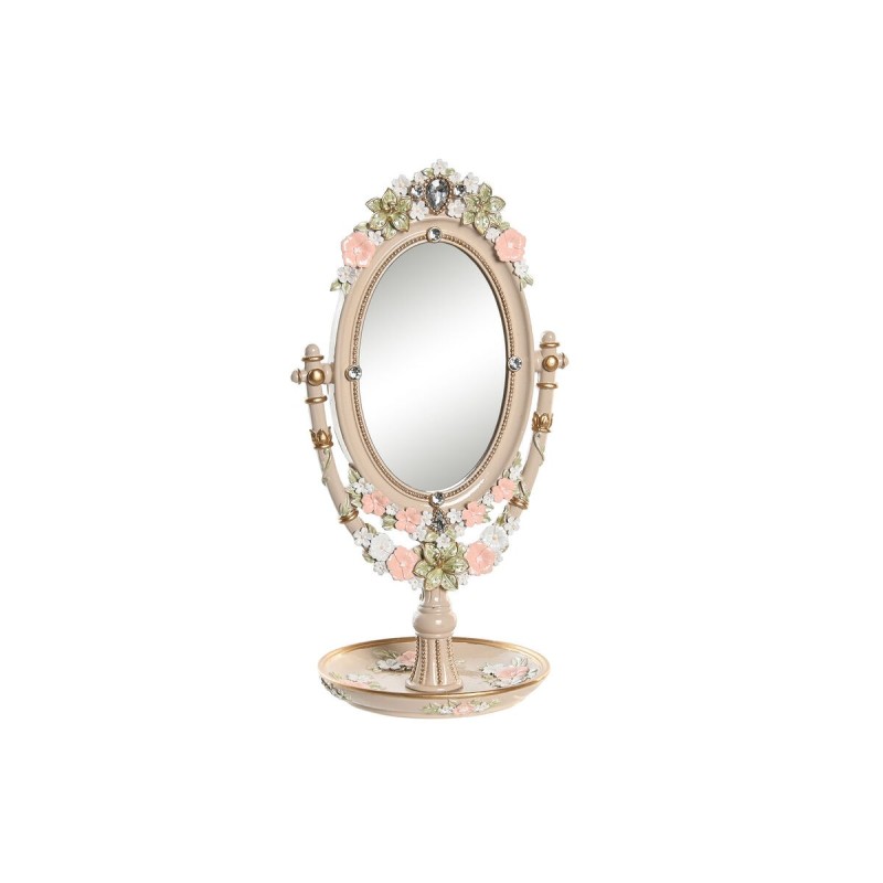 Miroir DKD Home Decor Multicouleur Résine Verre 16