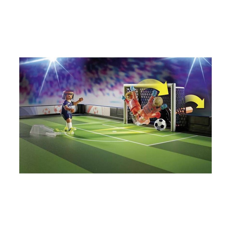 Playset Playmobil Sports & Action Football Pitch 63 Pièces 71120