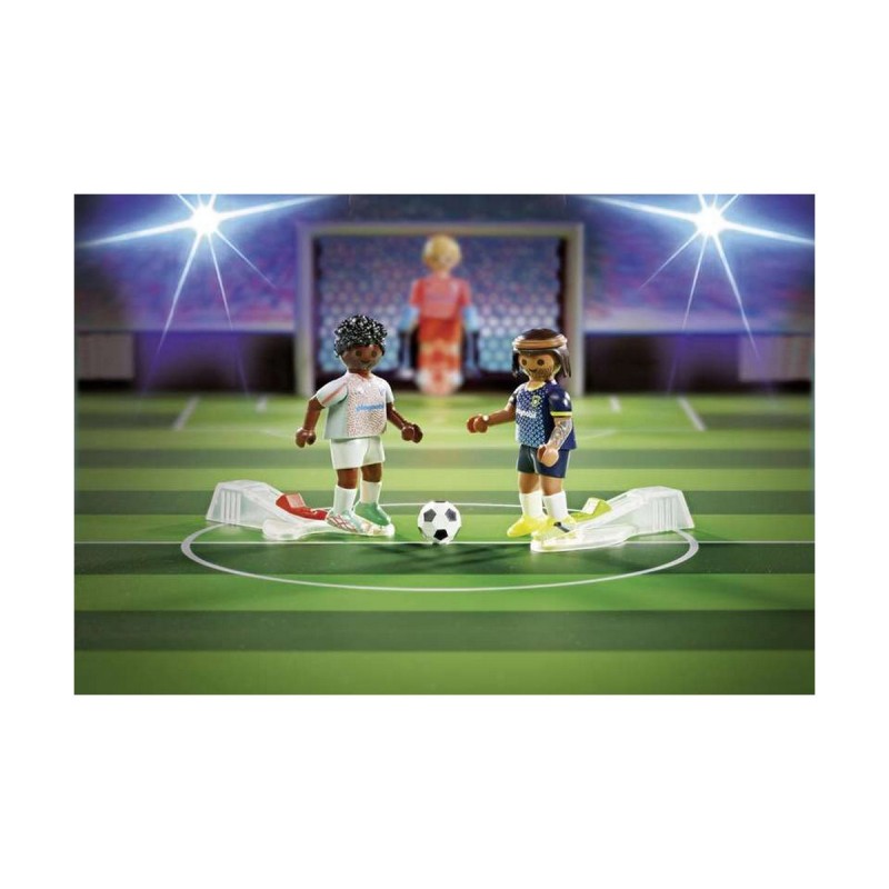 Playset Playmobil Sports & Action Football Pitch 63 Pièces 71120