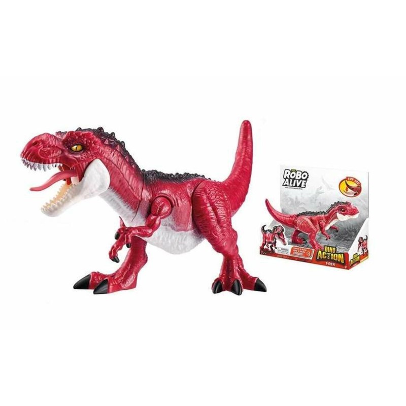 Dinosaure Zuru Robo Alive: Dino Action T- Rex Rouge Personnage articulé