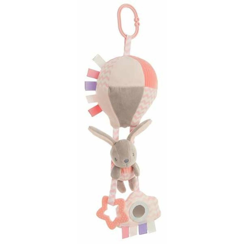 Jouet Peluche Lapin Rose 40 cm