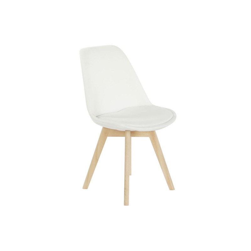 Chaise DKD Home Decor Blanc 48 x 56 x 83 cm