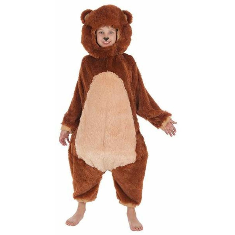 Déguisement pour Enfants Marron Ours 8-9 ans (2 Pièces)