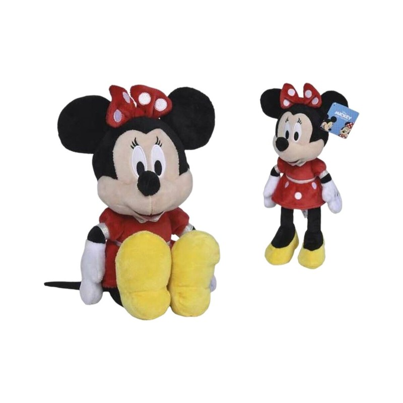 Jouet Peluche Minnie Mouse 35 cm Rouge