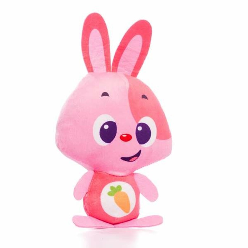 Peluche sonore Moltó Gusy luz Baby Bunny Rose 7