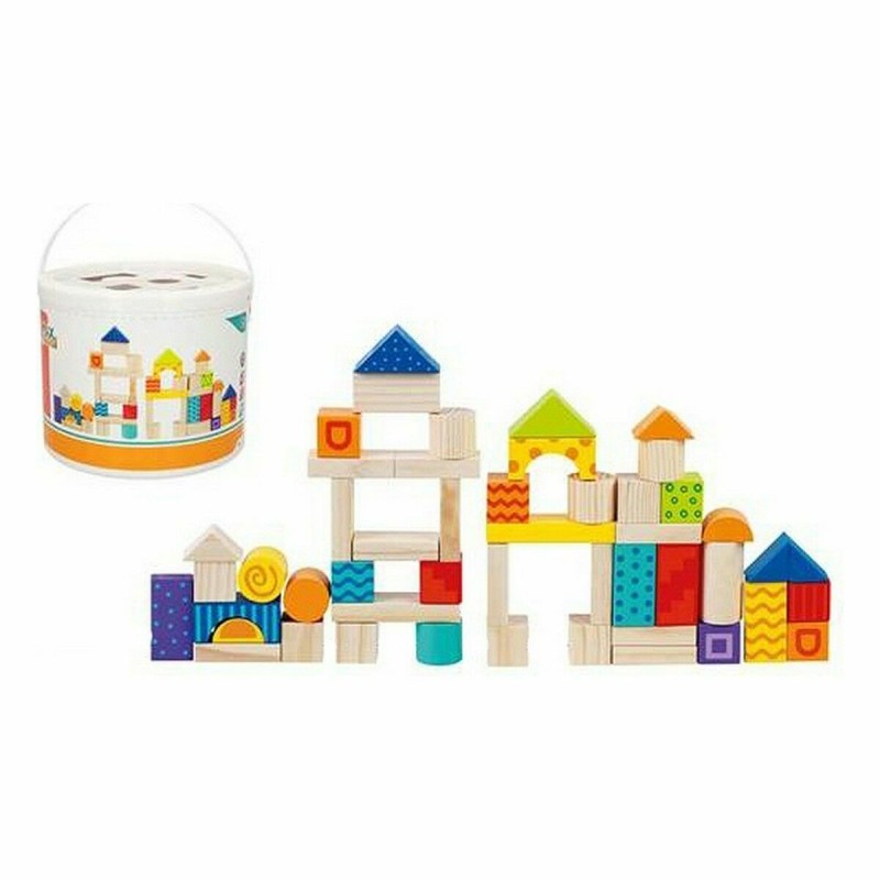 Jeu de construction avec blocs Colorbaby