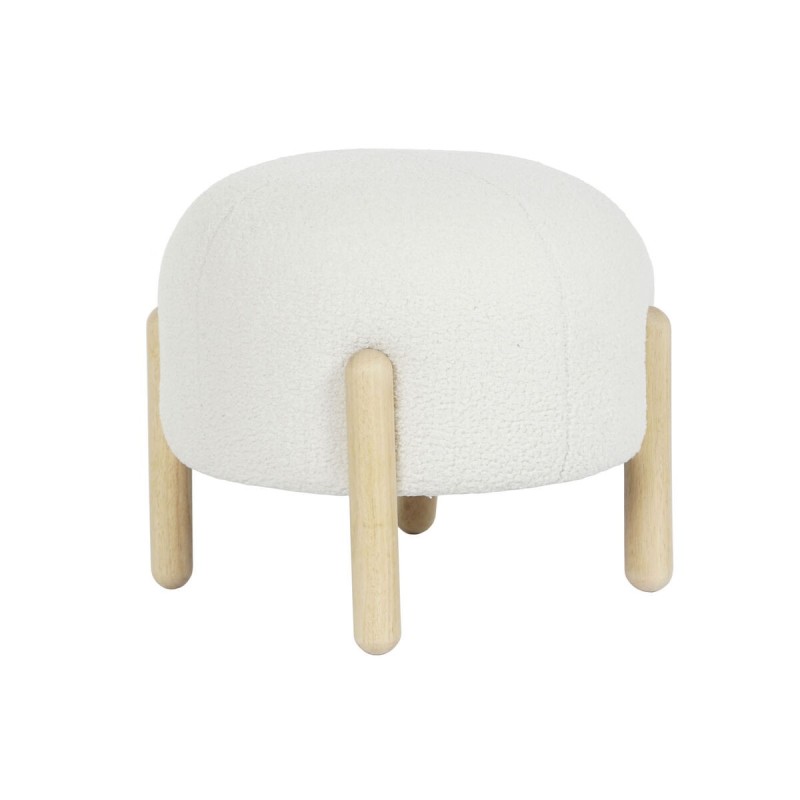 Repose-pied DKD Home Decor 45 x 45 x 36 cm Bois Blanc