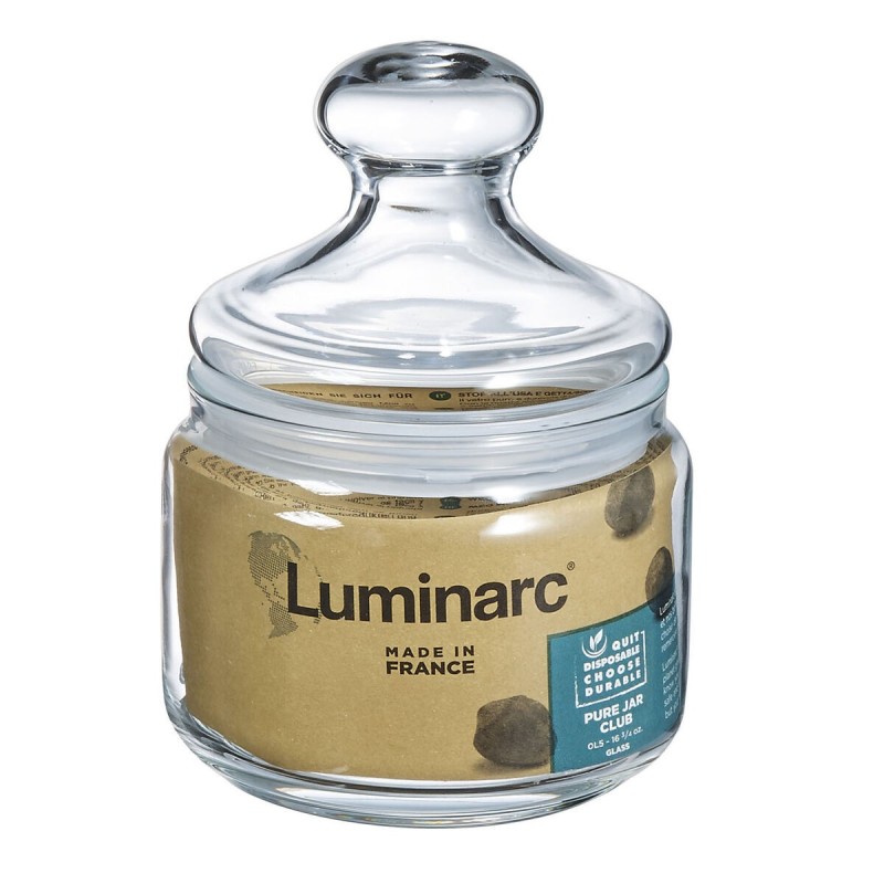 Bocal Luminarc Club Transparent verre 500 ml (6 Unités)