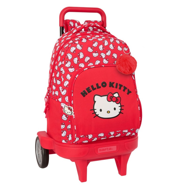 Cartable Hello Kitty Iconic Blanc Rouge 33 x 45 x 22 cm