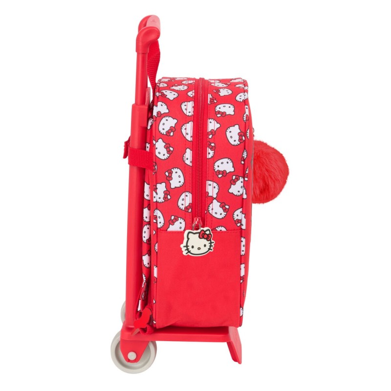 Cartable Hello Kitty Iconic Blanc Rouge 22 x 27 x 10 cm