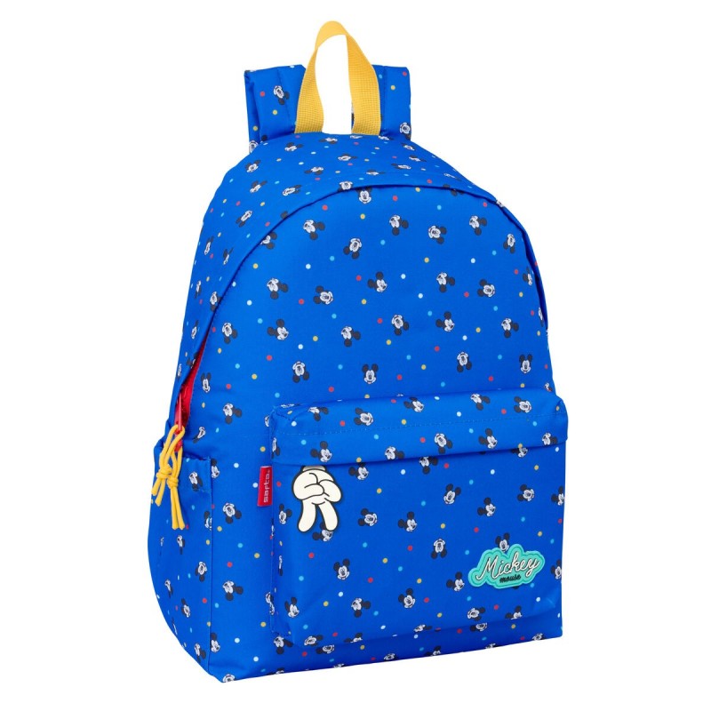 Cartable Mickey Mouse Clubhouse Good day Bleu 31 x 43 x 13 cm