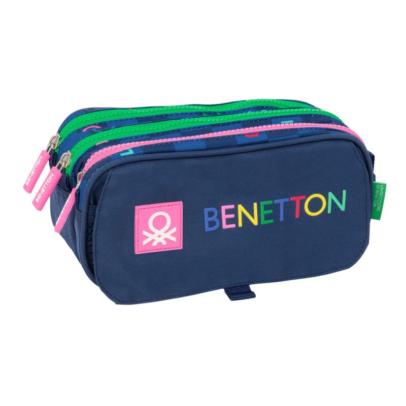 Fourre-tout Benetton Damero Blue marine 21