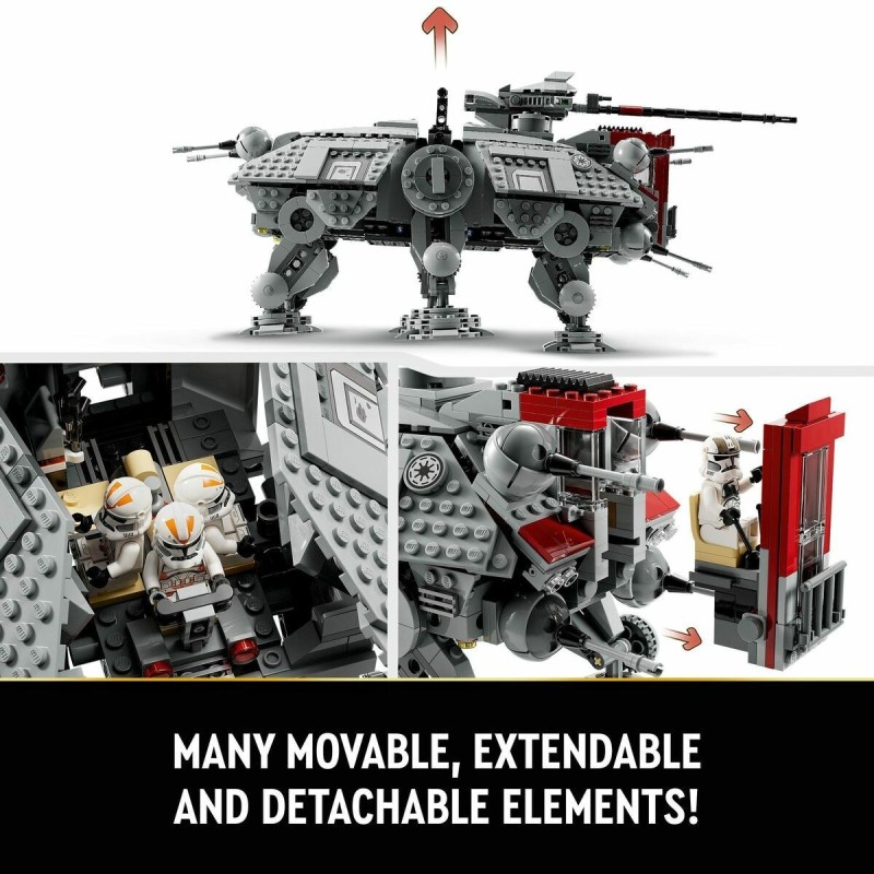 Playset   Lego Star Wars 75337 AT-TE Walker         1082 Pièces