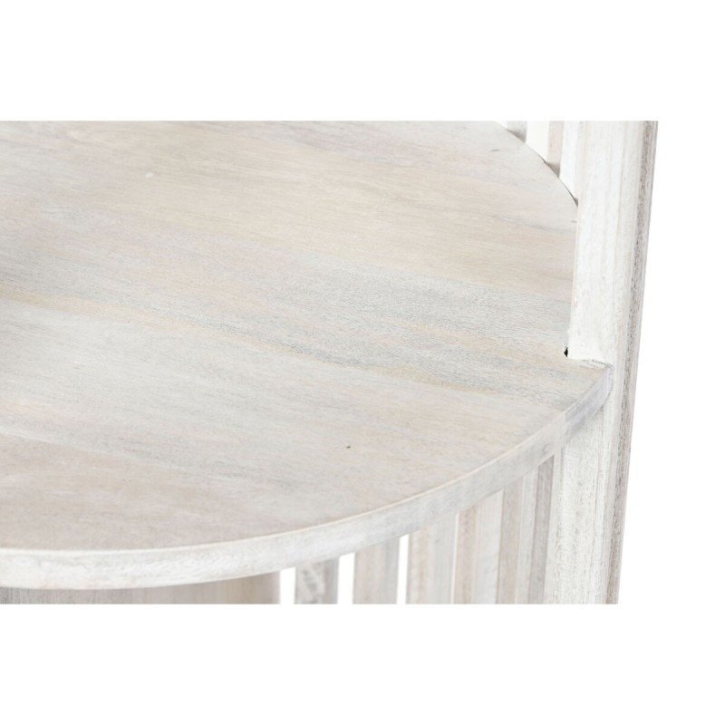 Étagère DKD Home Decor Blanc Bois de manguier 116 x 40 x 160 cm (1)