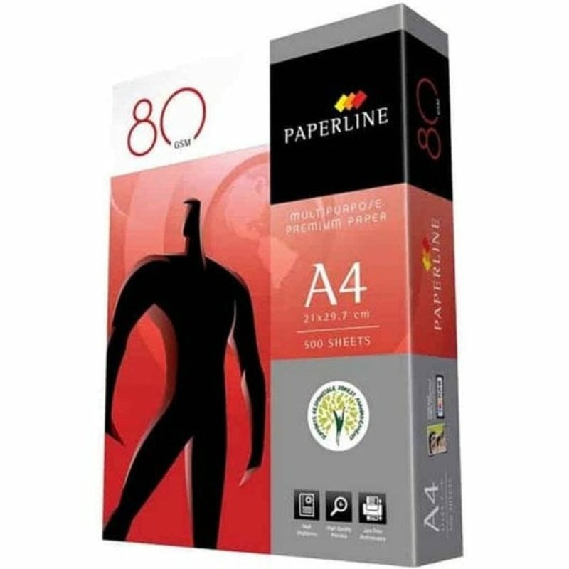 Papier Paperline A4 500 Volets 80 g/m²