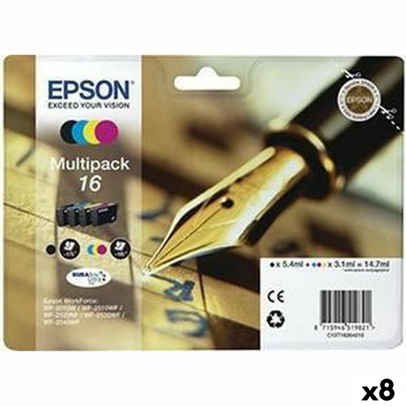 Cartouche d'encre originale Epson Noir/Cyan/Magenta/Jaune (8 Unités) (1 Unité)