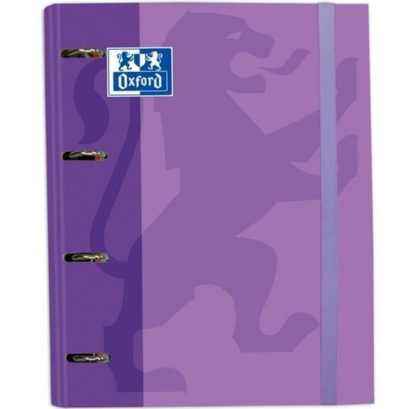 Reliure à anneaux Oxford Classic Europeanbinder Mauve A4 A4+