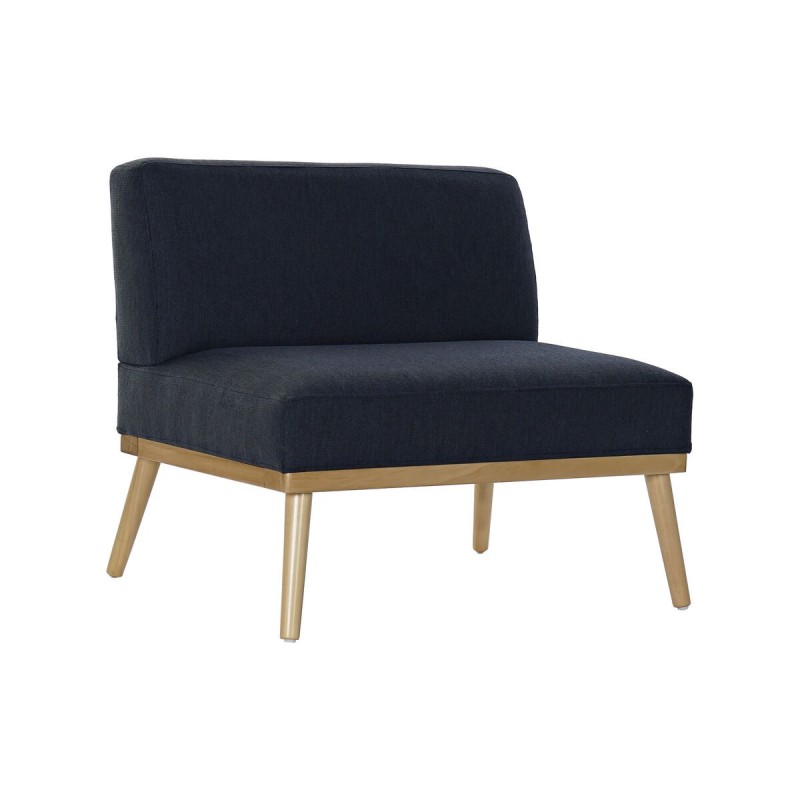 Fauteuil DKD Home Decor Bleu Blue marine Pin 80 x 66 x 72 cm