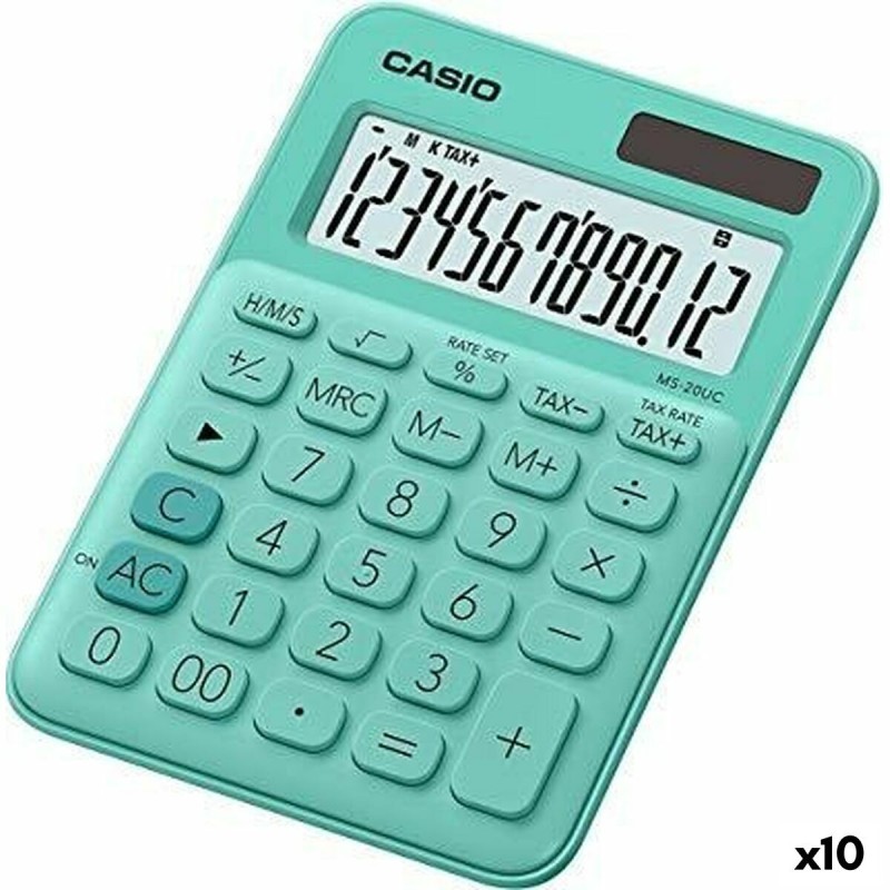 Calculatrice Casio MS-20UC Vert 2