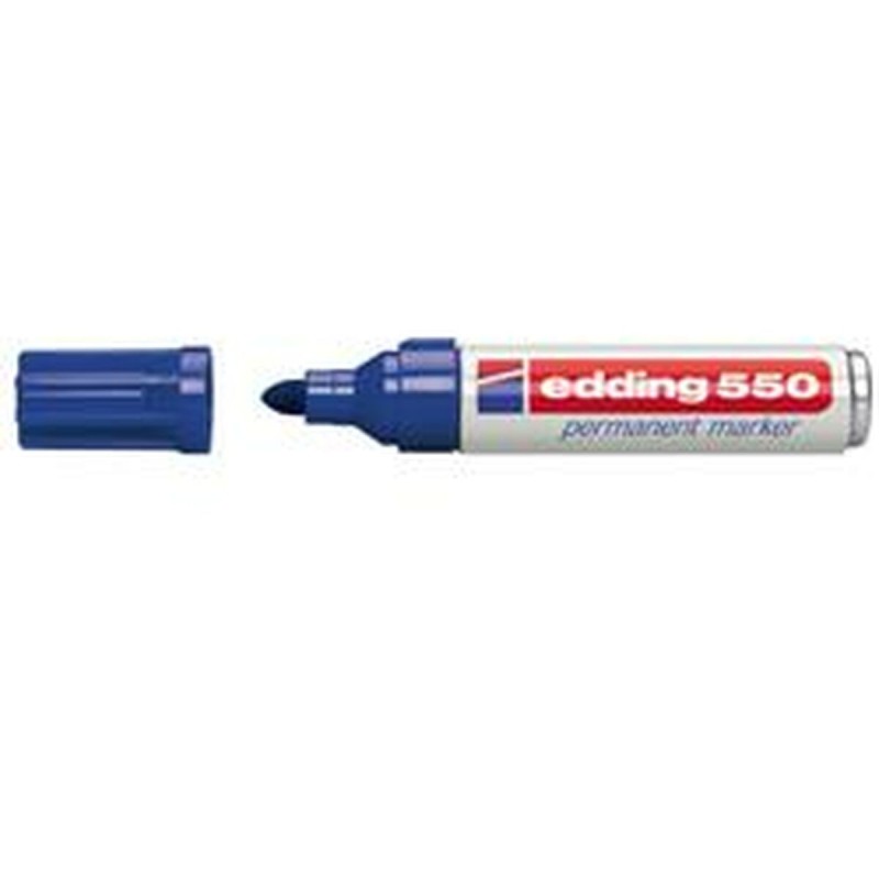 Marqueur permanent Edding Bleu