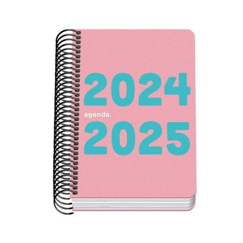 Agenda DOHE DP MEMORY BASIC Rose A6 12 x 17 cm 2024-2025