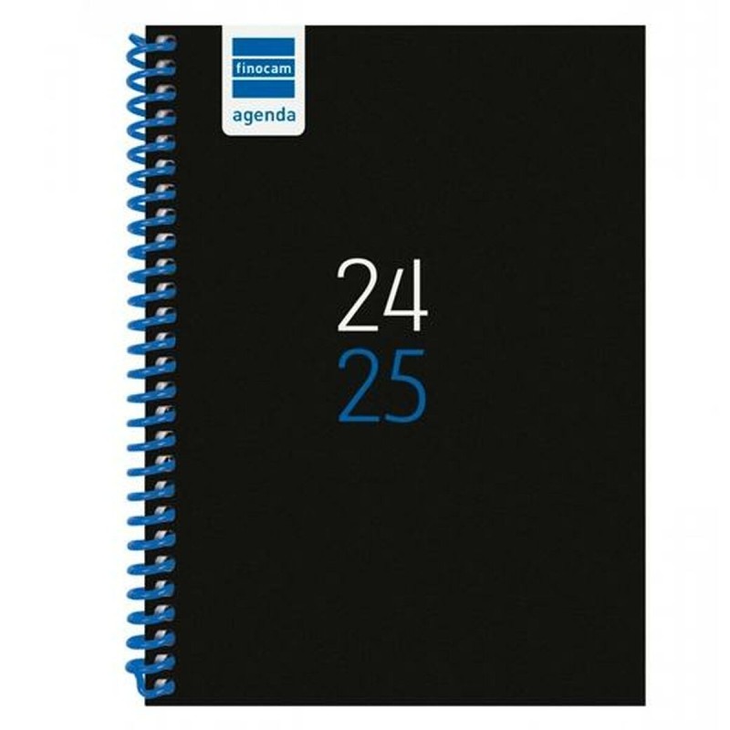 Agenda Finocam DIVA Noir 1/8 12 x 16