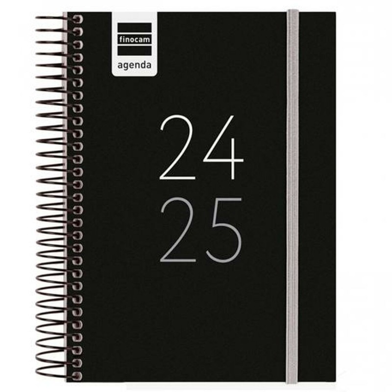 Agenda Finocam 2024-2025 Noir 1/8 12 x 16