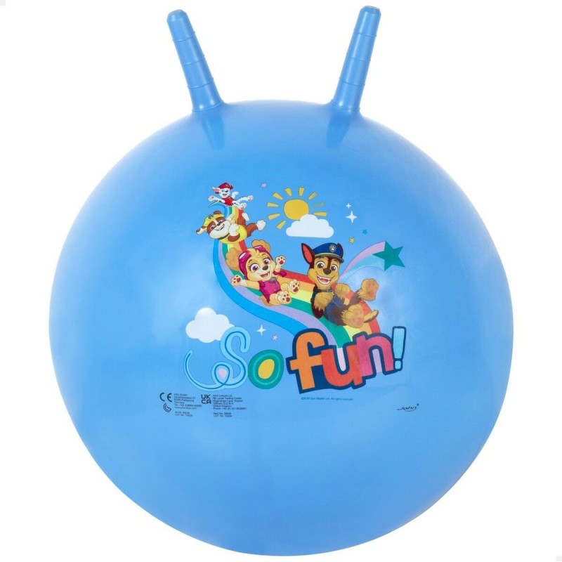 Boule à sauter The Paw Patrol Bleu (10 Unités)