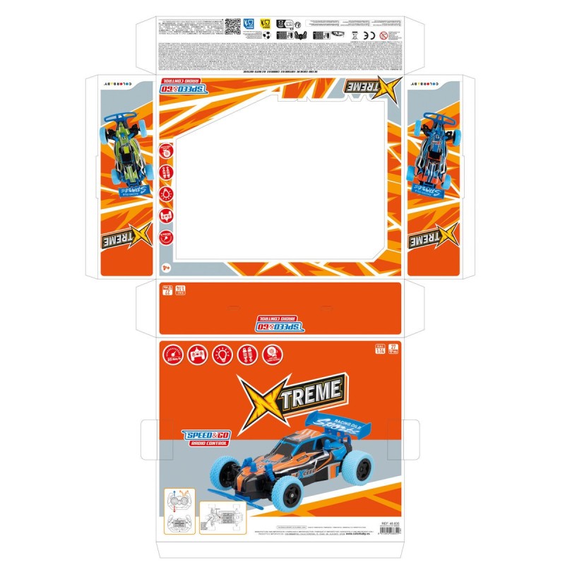 Petite voiture-jouet Speed & Go 1:20