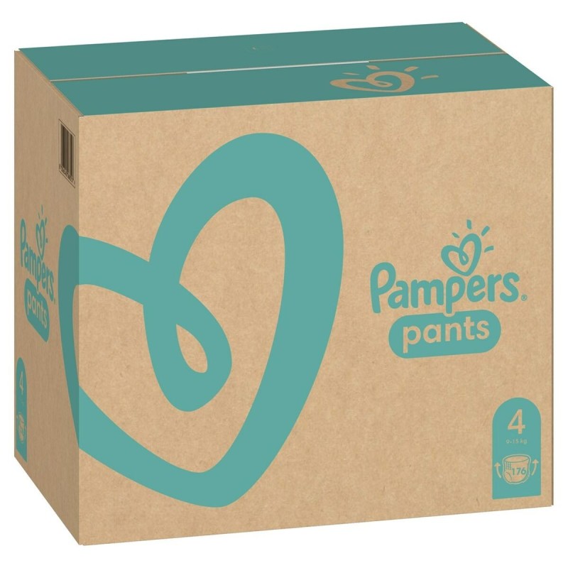 Couches jetables Pampers 4 (176 Unités)