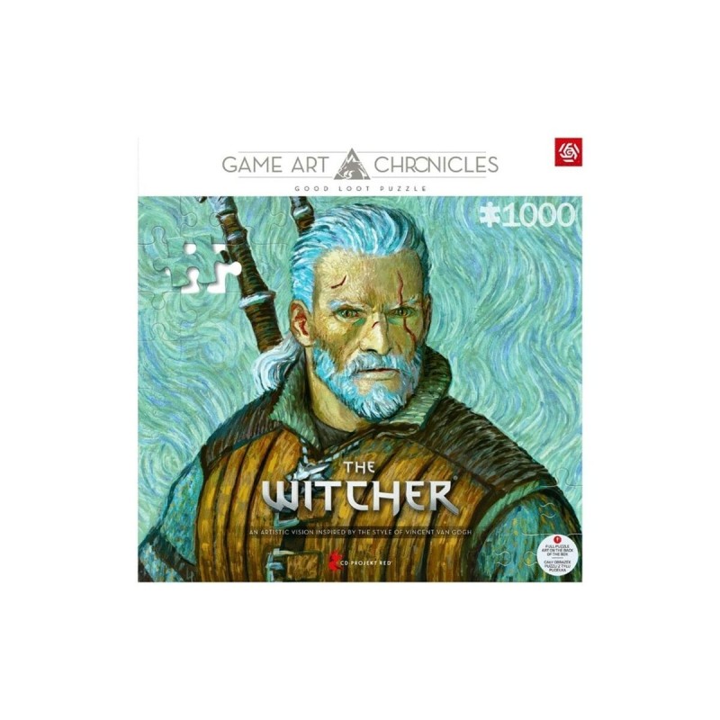 Puzzle Cenega Publishing The Witcher Geralt y Vincent van Gogh 1000 Pièces