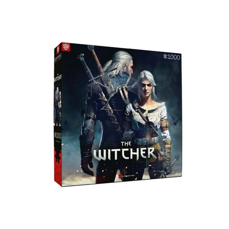 Puzzle Cenega Publishing The Witcher: Geralt & Ciri 1000 Pièces